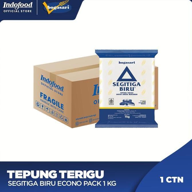 

Ctn - Tepung Terigu Segitiga Biru Econo Pack 1 Kg