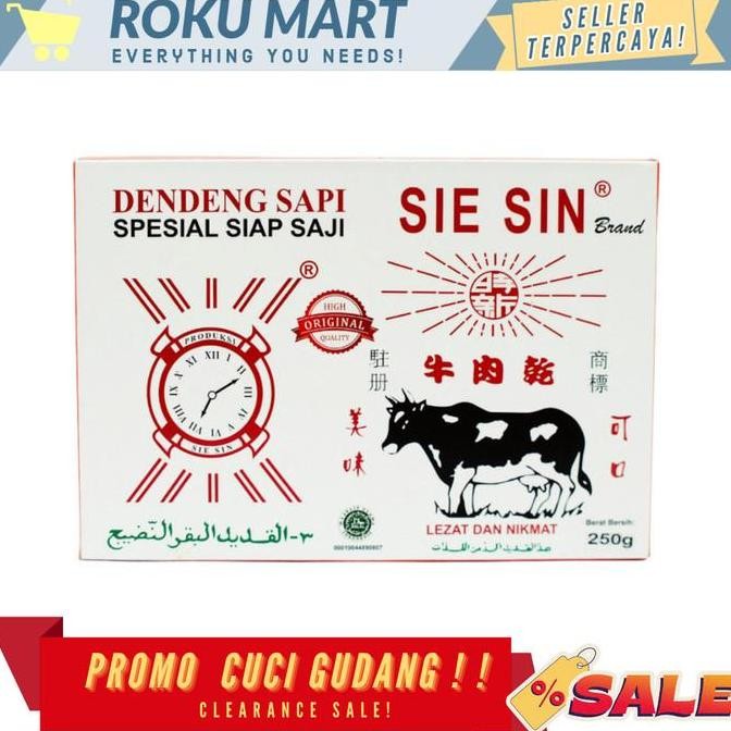 

Sie Sin Dendeng Sapi 250 G / Dendeng Sapi Sie Sin 250 Gr / Siesin Sapi