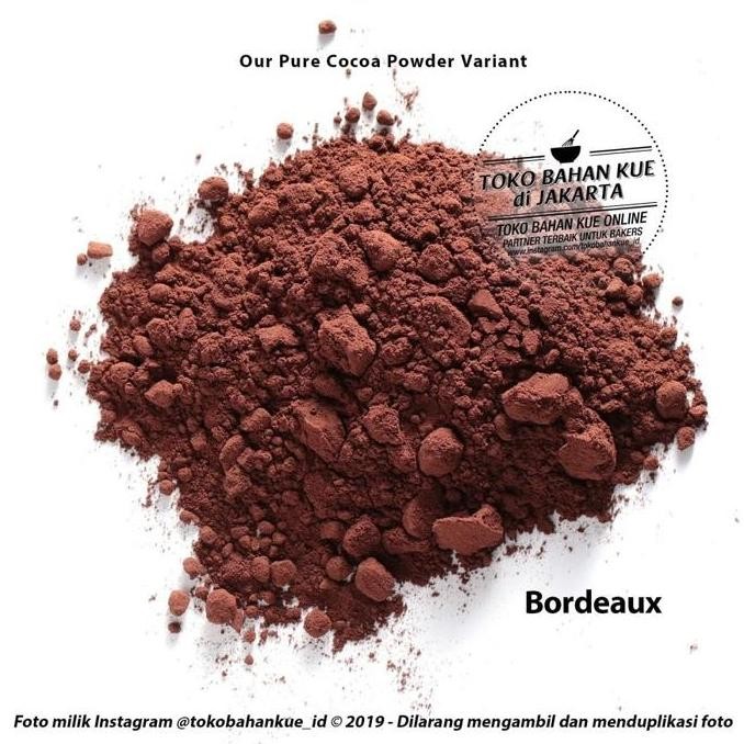 

Cokelat Bubuk Tulip Bordeaux Pure Dark Cocoa Powder Coklat Tulip 1 Kg