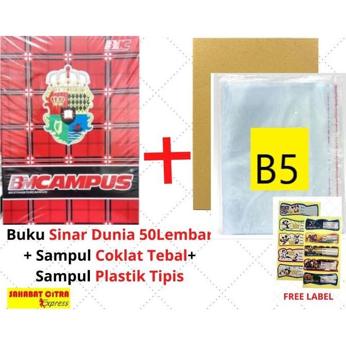 

Paket Lengkap 3 Buku Tulis Boxy 50 Lembar Sampul Tipis