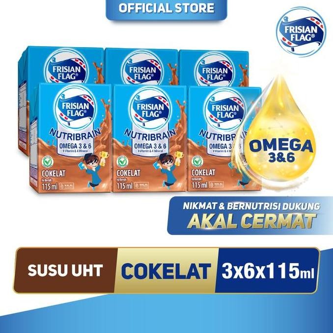 

Frisian Flag Omega Susu Uht Chocolate 115Ml [18 Pcs]