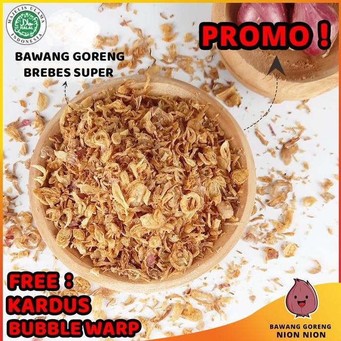 

Bawang Goreng Brebes Super Premium 1 Kg Terenak Dan Renyah Awet