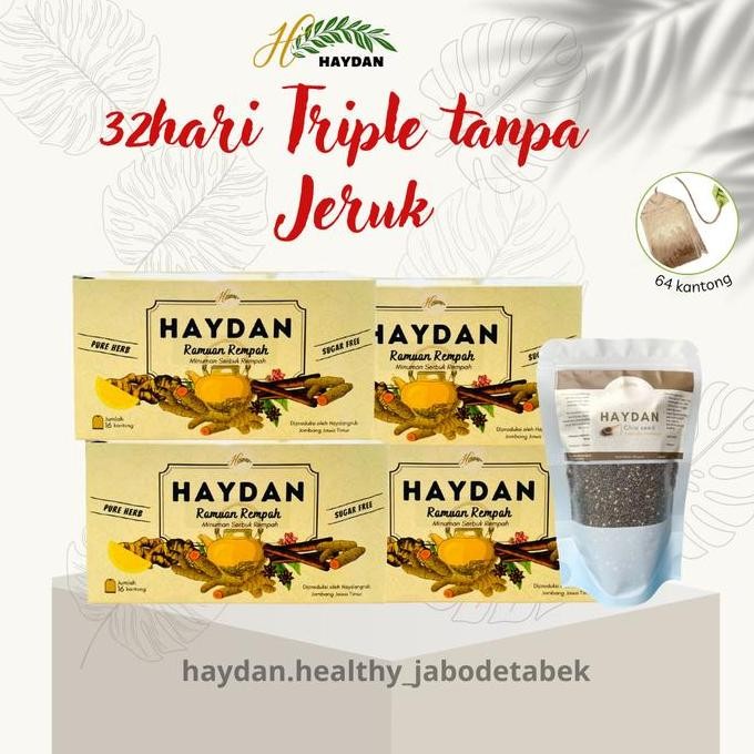 

Paket Triple Haydan Rr | Paket 1 Bulan Haydan Rr + Chia Sheed