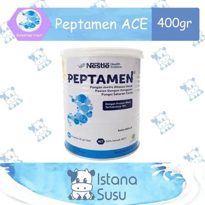 

Peptamen Ace Vanila Susu Bubuk Dewasa Kaleng 400Gr