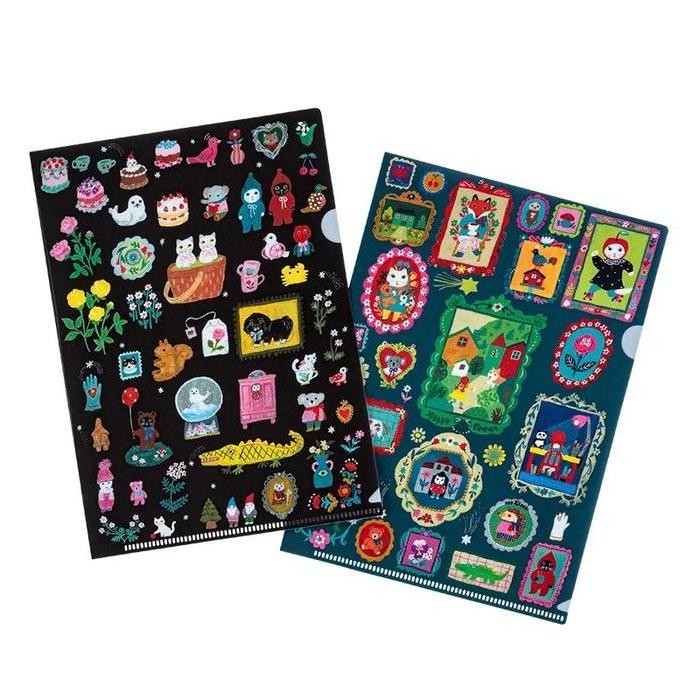 

Hobonichi Techo 2025 | Yumi Kitagishi: Hobonichi Folder Set Of 2 For A5 Size (Little Gifts)