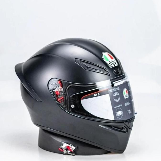 Helm AGV K1 S Black Matt Doff K1S Fullface