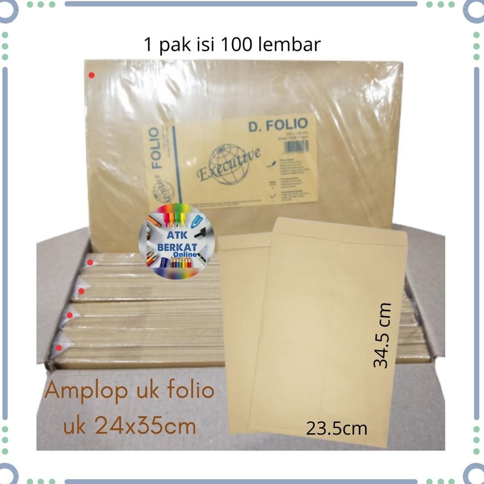 

JH8 Amplop Coklat Folio