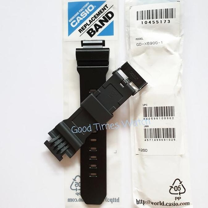 new  STRAP G-SHOCK GD-X6900-1 GD X6900 Casio Original
