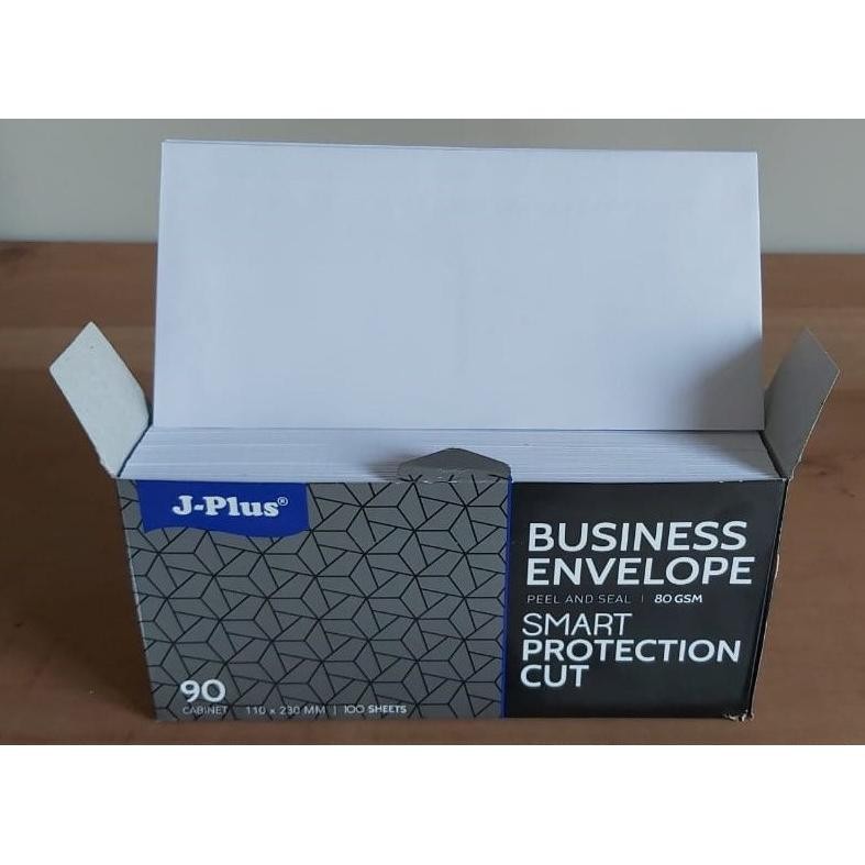 

JH8 JPLUS BIRU 80GSM AMPLOP PUTIH POLOS PEREKAT NO.90 CABINET