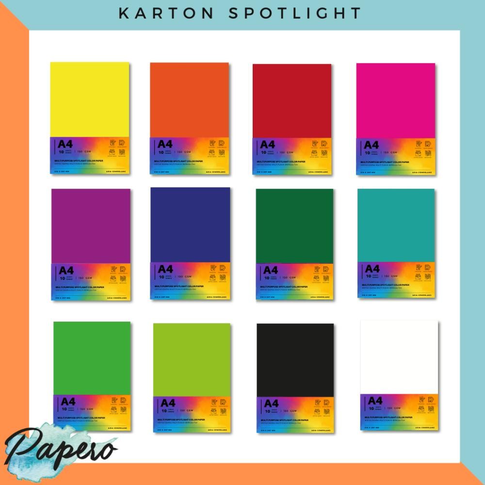 

JH8 Kertas Karton Warna Spotlight Multifungsi