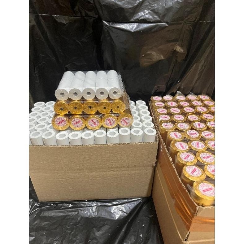 

JH8 Kertas kasir thermal murah 58/57x30 paket 100 Roll(1 Dus)