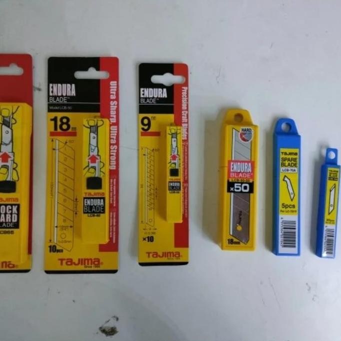 

ready !!! Refill cutter acrylic LCB70A Tajima isi ulang mata pisau LCB-70A origi