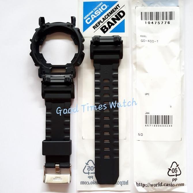new  PAKET STRAP BEZEL G-SHOCK GD-400-1 GD 400 GD 400MB Casio Original