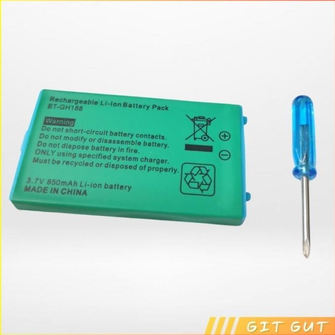 Game Boy Advance Gameboy GBA SP Replacement Battery Baterai Pengganti murah