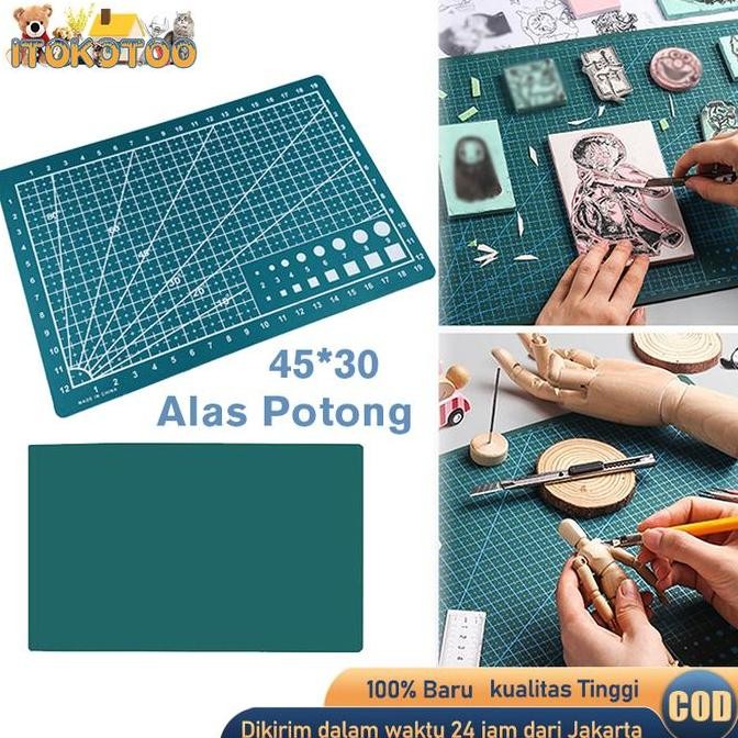 

ready !!! Cutting Mat A3 Alas Potong Kertas Double Side Cuting Matt Mate Pad