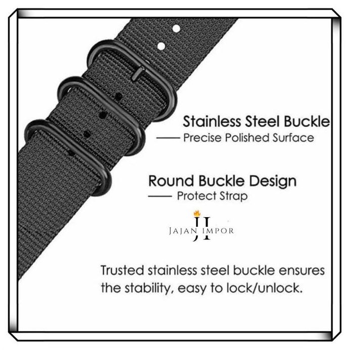 new  Strap nato kanvas 26mm Quatix Tactix Fenix 3 5x 6x 7x D2 Bravo Charlie