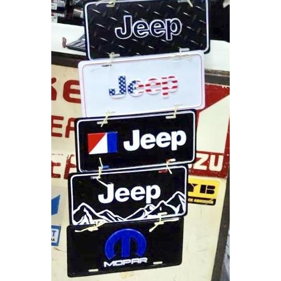 new  Plat nomor aksesoris Jeep Wrangler