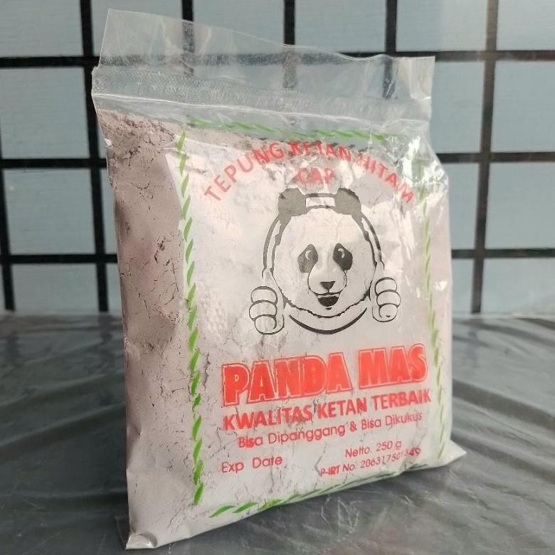 

Promo Tepung Ketan Hitam Panda Mas 250Gr ( Pak ) [ Original ]