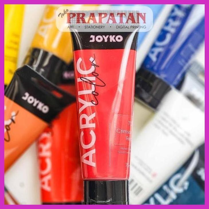 

( SEKOLAH / LUKIS ) PROMO CAT AKRILIK JOYKO ACC-B75 75ML | JOYKO ACRYLIC (SENI / MENGGAMBAR / ART / KERAJINAN ) SIAP KIRIM