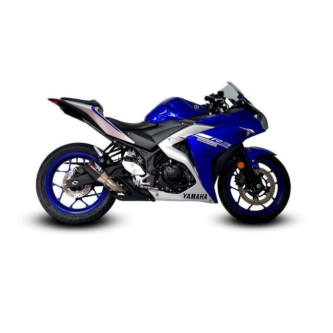 Knalpot Kenalpot Motor Austin Racing GP1R R25 / MT25/ yamaha R25 new Slip on original Motorcycle ter