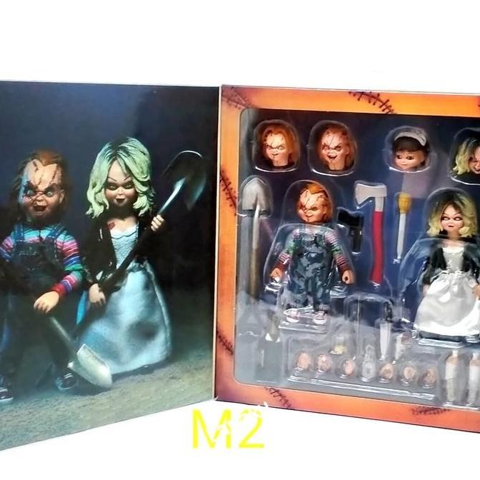 Murah Neca brideof chucky ultimate Chucky&Tiffany lapaku72 Ayo Beli