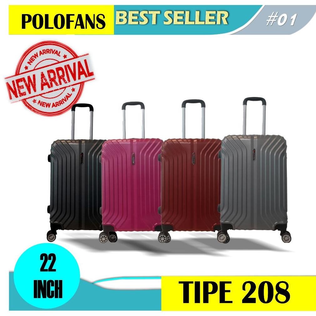 (COD) Koper  Polo Kabin 22 inch  /KOPER TRAVEL/KOPER BAJU/KOPER MURAH/KOPER PROMO/KOPER BAJU/KOPER T
