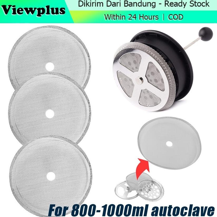 Filter French Press Mesh Stainless Reusable - Filter Mesh French Press