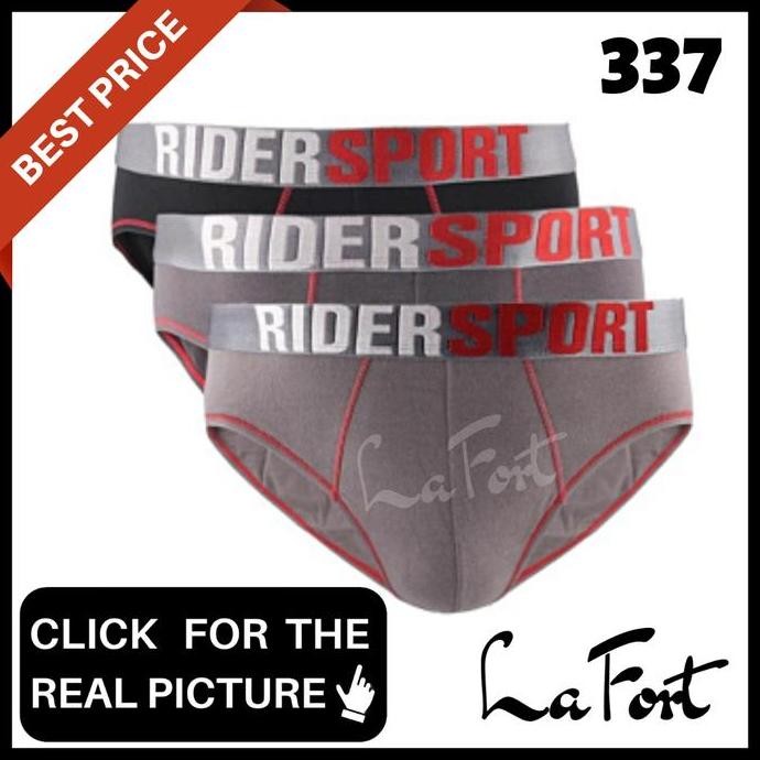 Celana Dalam Rider Sport 337 Pria Ori Cd Underwear Cowok Berkualitas