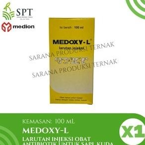 MEDION MEDOXY L 100 mL LARUTAN INJEKSI OBAT ANTIBIOTIK SAPI KUDA AST