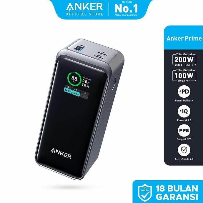 Powerbank Anker Prime 20000Mah - A1336