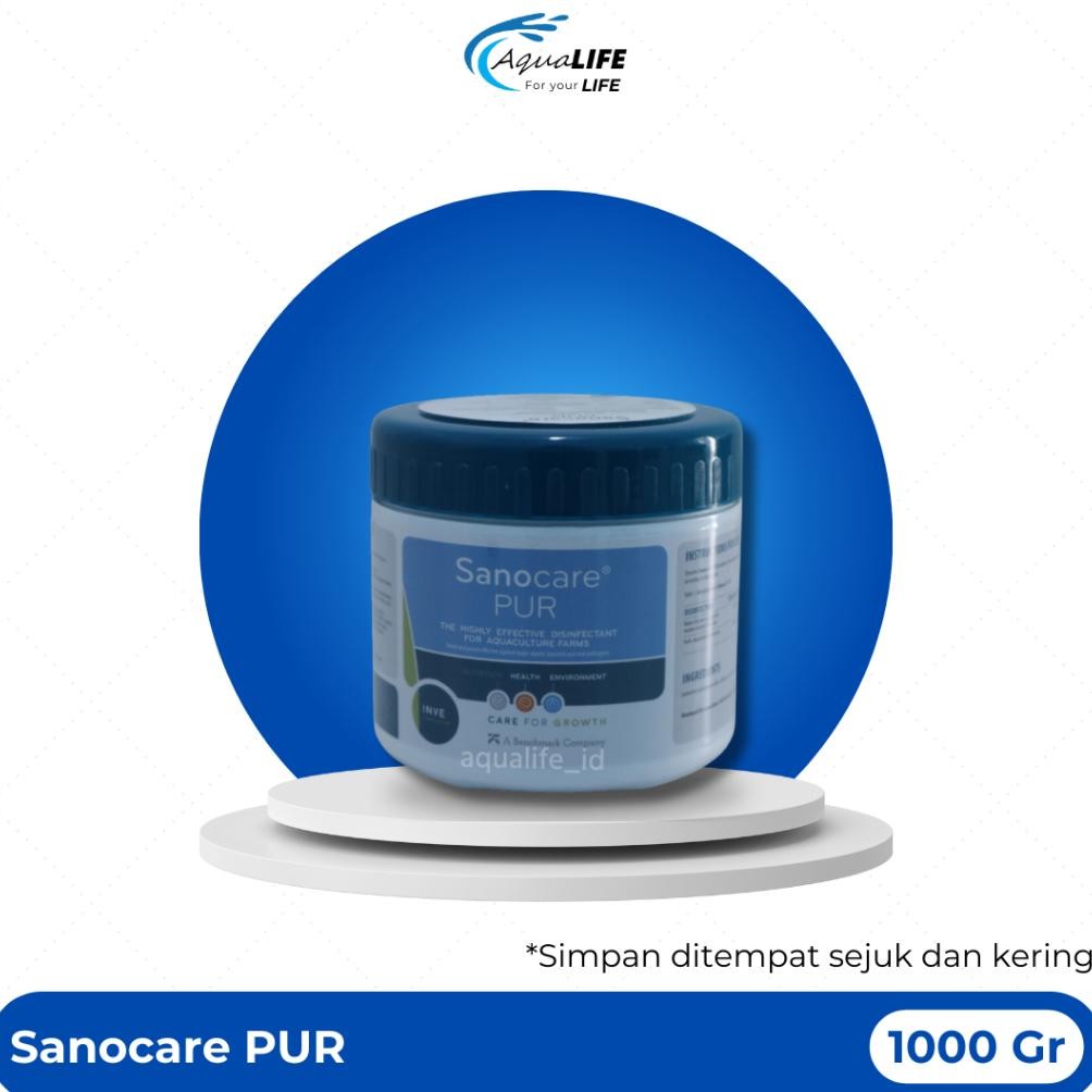 SANOCARE PUR 1000 G DESINFEKTAN PERIKANAN, BUDIDAYA IKAN UDANG AST