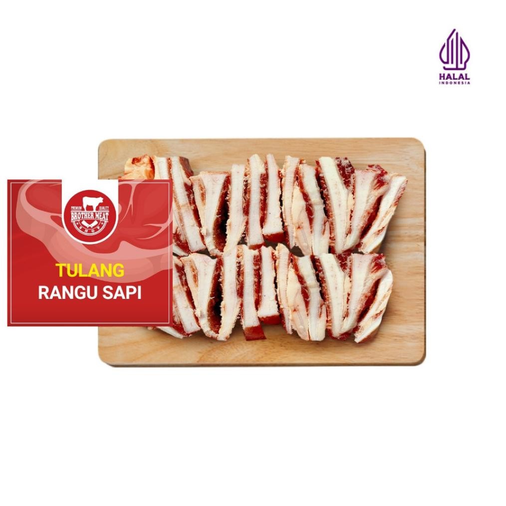 

Tulang Rangu Sapi 500gr Beku Vacum Pack - Brothermeatshop