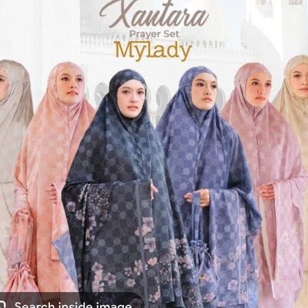 Mukena Prayer Set Seri Xantara By My Lady Incl. Sajadah Dan Pouch