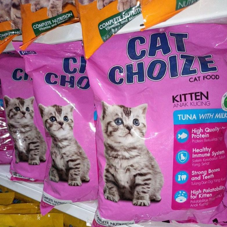 (paket 5kg) Cat Choize kitten tuna kemasan 1kg Freshpack/ CC kitten tuna/ Cat choize AST