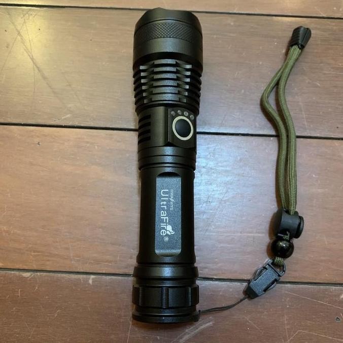 Senter Led Xhp 50 Ultrafire Cree Compact Baterai 26650 Rechargeable