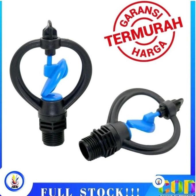 TGR 10 Pcs Sprinkler Pertanian Sprinkler Irigasi Air Taman Kebun 360 Derajat Sprinkler Kupu Kupu