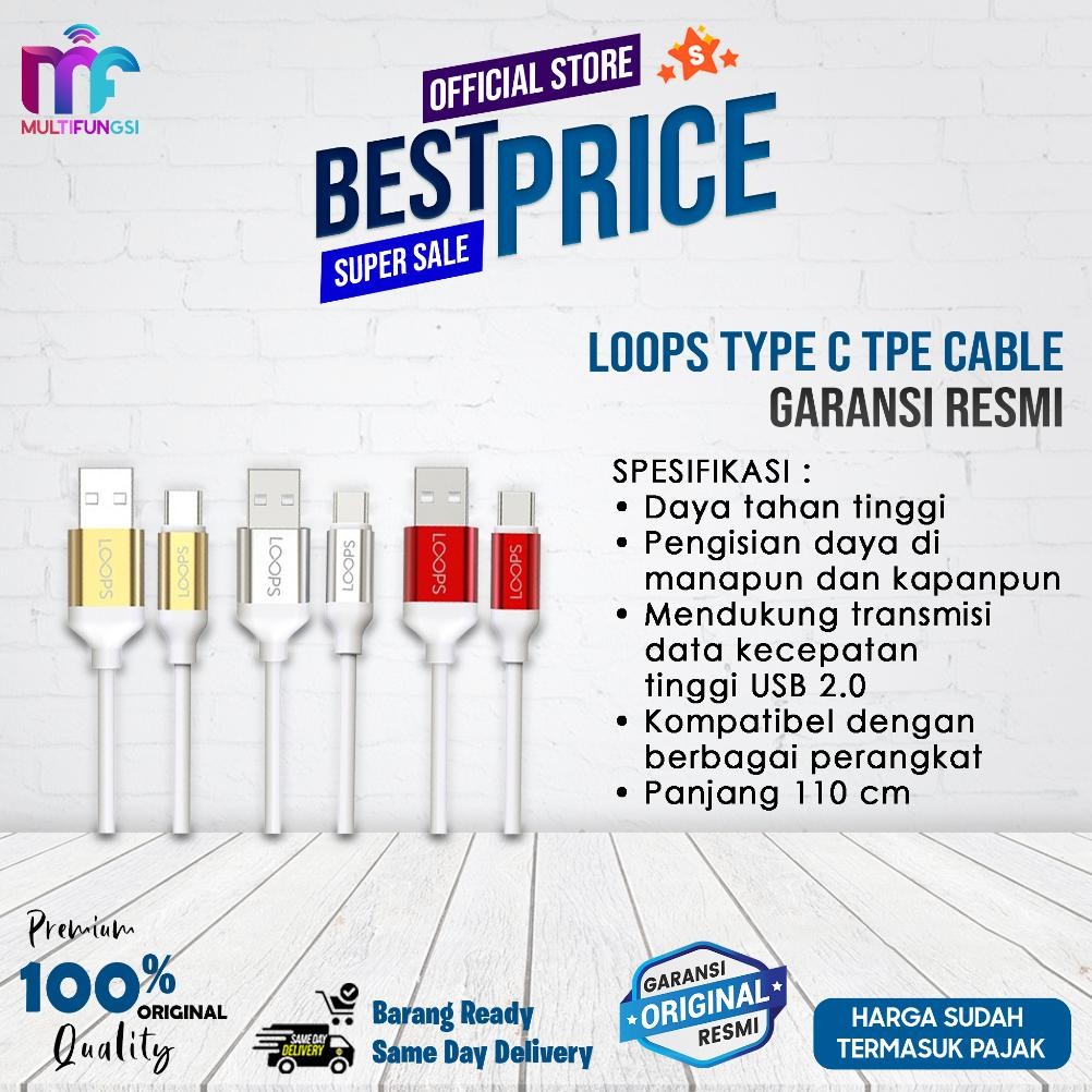 Murah  Loops Type C Tpe Cable
