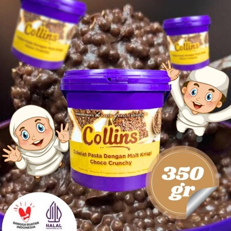 

Am67 gd-12 COLLINS DIP GLAZE CHOCO CRUNCHY CHOCOLATE PASTA SAUS SAOS SELAI OLESAN COKLAT COKELAT 350 gram DENGAN CRISPY MALT KRISPI KRISPY SAUS SELAI UNTUK JUALAN BISNIS USAHA SNACK ROTI PANGGANG ROPANG DONAT CREPES PISCOK PISANG GORENG JAJANAN MANIS ENAK