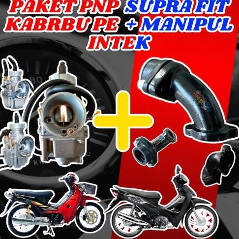 PAKET PNP HONDA SUPRA FIT LANGSUNG PASANG KARBURATOR KARBU KEIHIN PE 24 PE 26 PE 28 CARBURATOR PE24 