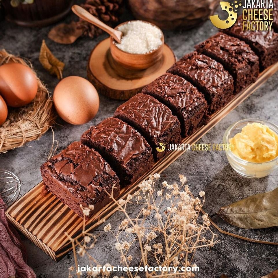 

Brownies Jakarta Cheese Factory Halal Fresh Oven