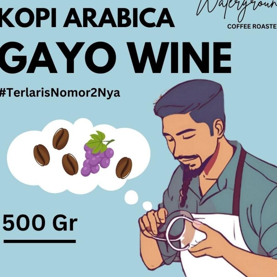 

Waterground Coffee Kopi Arabika Aceh Gayo Process Kopi Grade 1 Single Gin Gr
