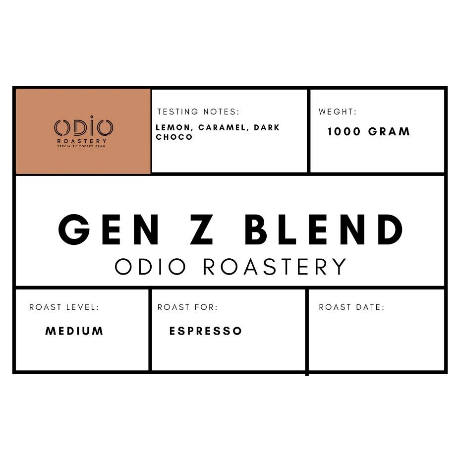

Kopi Specialty Gen Z Blend 1 Kg Full Arabica