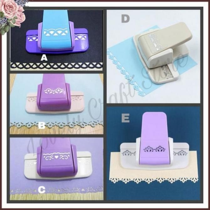 

Fancy craft edge border punch puncher, pembolong pemotong kertas motif