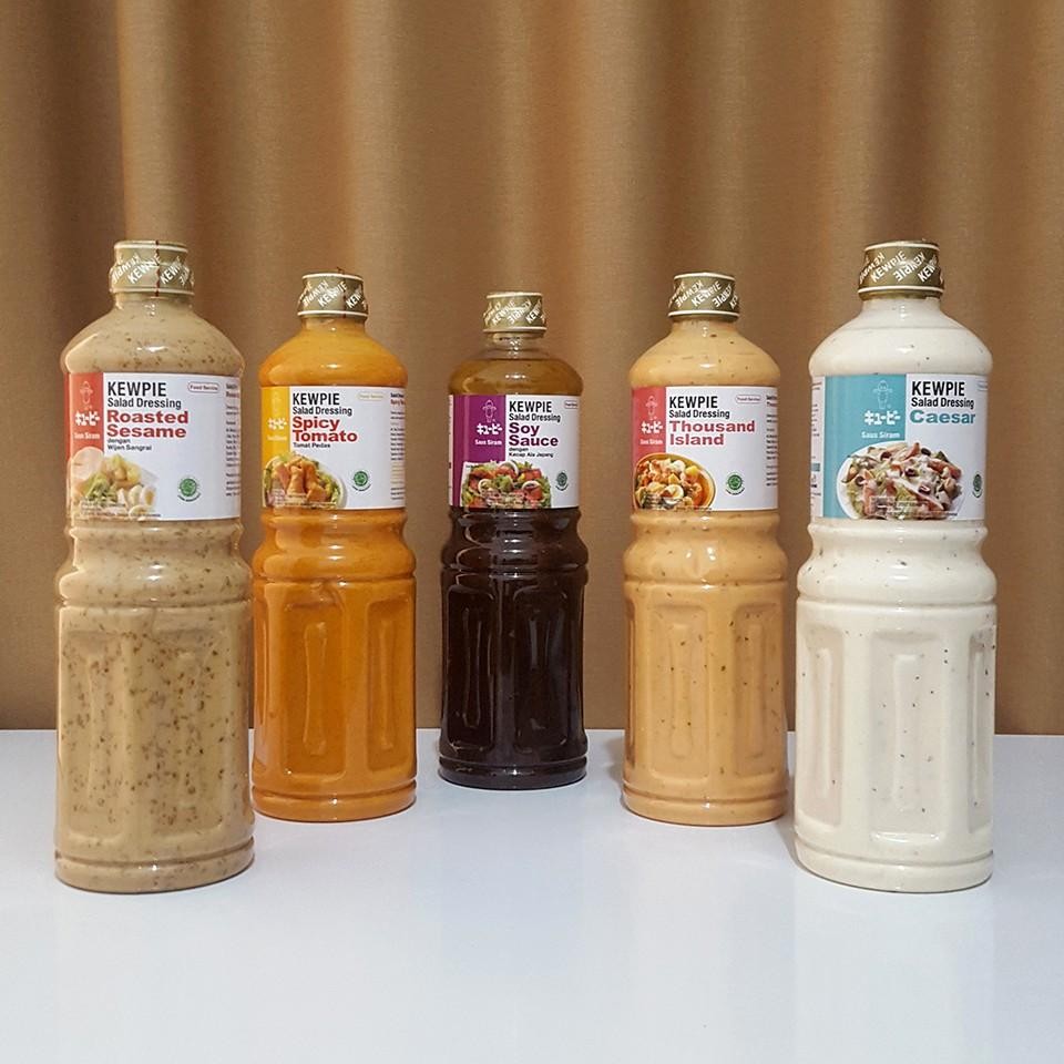 

Kewpie Salad Dressing Saus Siram 5 Varian Rasa Kemasan 1 Liter