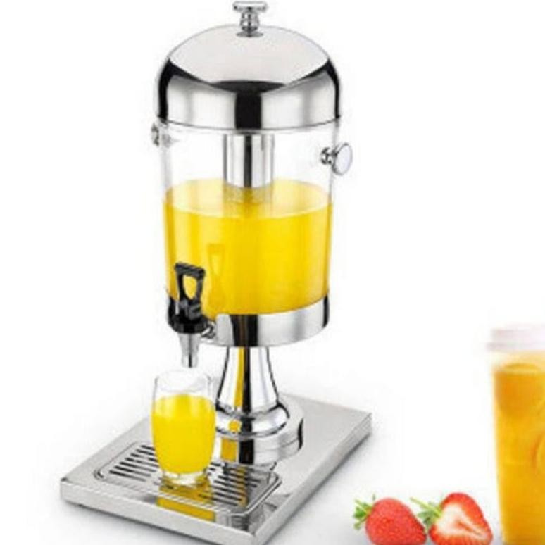 dispeer juicer hotel prasmanan 8 Liter / dispeer juice tower water tank stainless 8liter / dispeer j