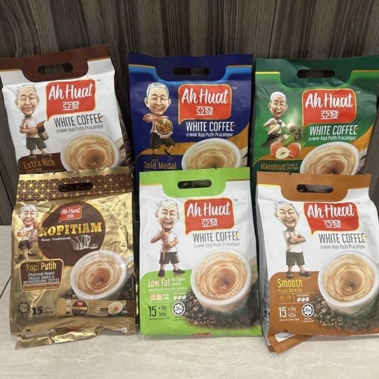 

Bisa Cod Ahuat / Ah Huat White Coffe Kopi Pracampur Pk32
