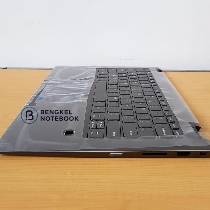 Case Palmrest Keyboard Lenovo Yoga 520-14Isk 520-14Ikb Fingerprint New Stok