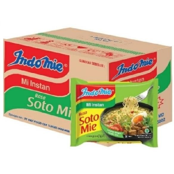 

READY STOK INDOMIE MIE SOTO MIE KARTON Siap kirim