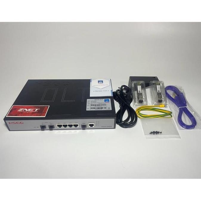 Olt Hsgq 2 Port Gpon Mini Olt G02Id Include Sfp 6/7Db New Stok