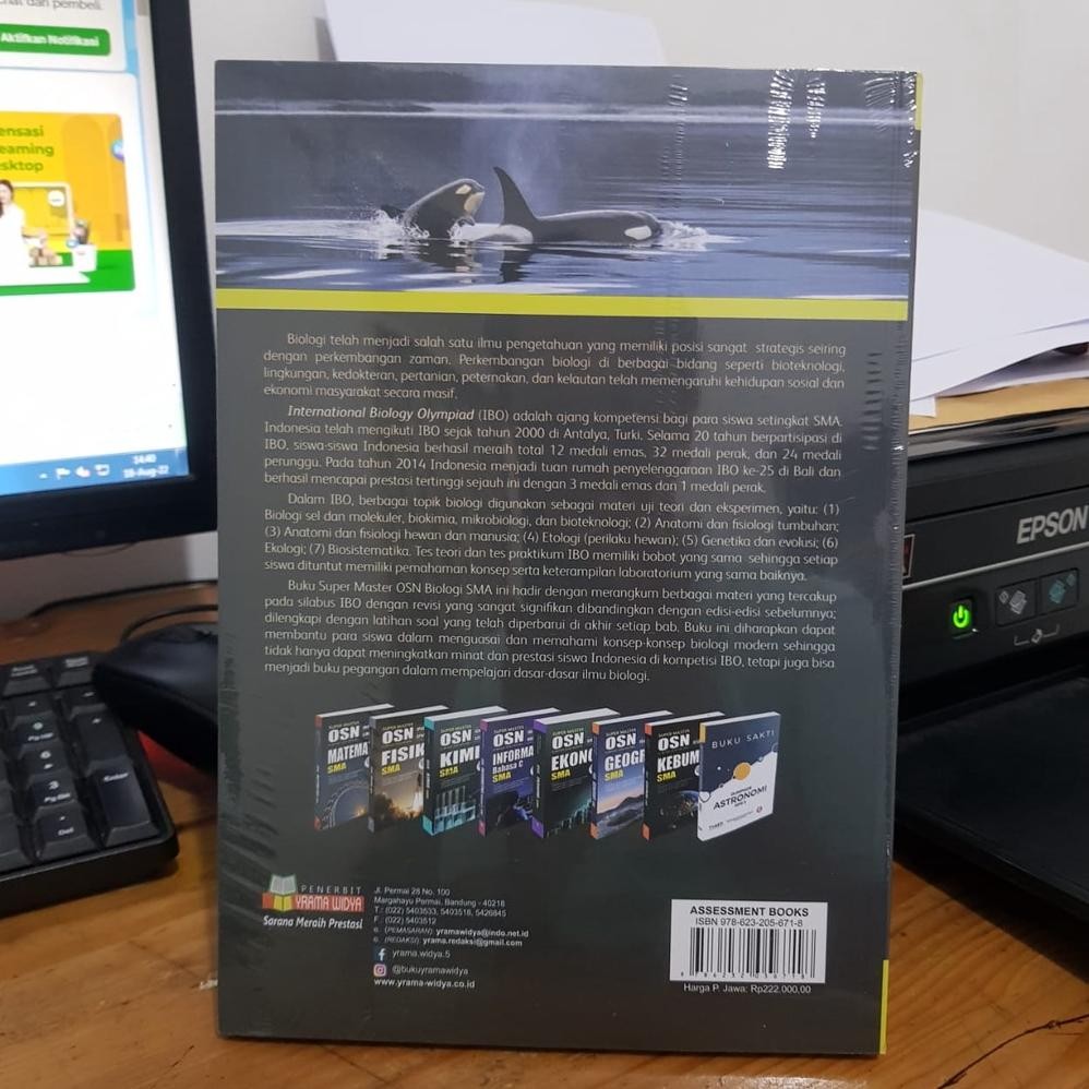 JH8 BUKU OLIMPIADE SUPER MASTER OSN BIOLOGI SMA/MA - YRAMA WIDYA